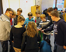 Greenhouse-Schüler in der ethischen Orientierungswoche