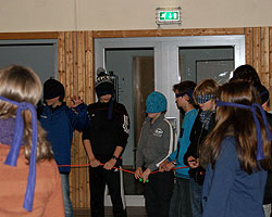 Greenhouse-Schüler in der ethischen Orientierungswoche