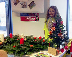 Greenhouse-Schüler verkaufen Weihnachtskränze