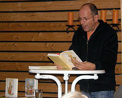 Autorenlesung mit Andreas Steinhöfel an der Greenhouse School