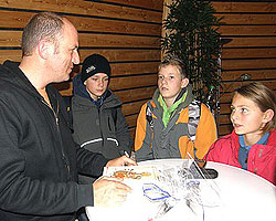 Autorenlesung mit Andreas Steinhöfel an der Greenhouse School